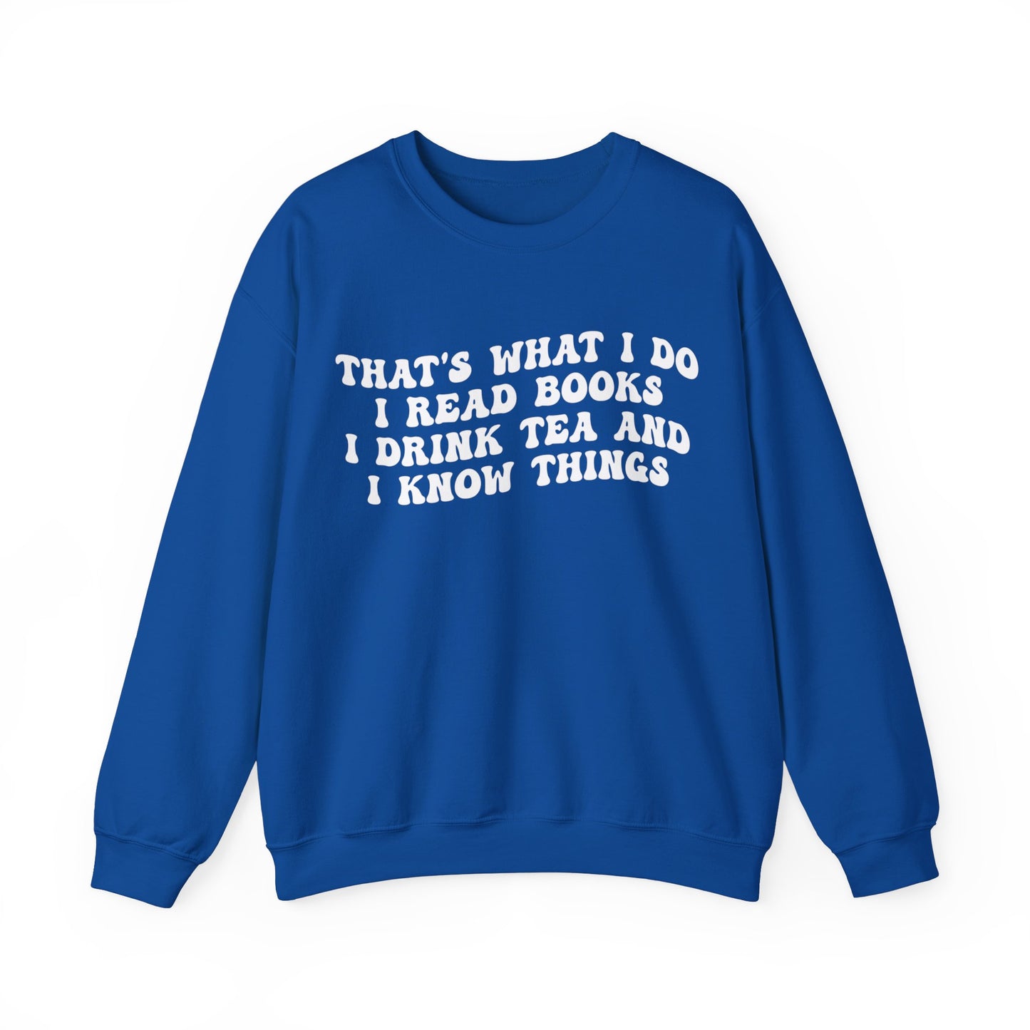 That's What I Do I Read Books Sweatshirt, Librarian Sweatshirt for Teacher, Book Lovers Club Sweatshirt, Book Nerd Sweatshirt, S1242