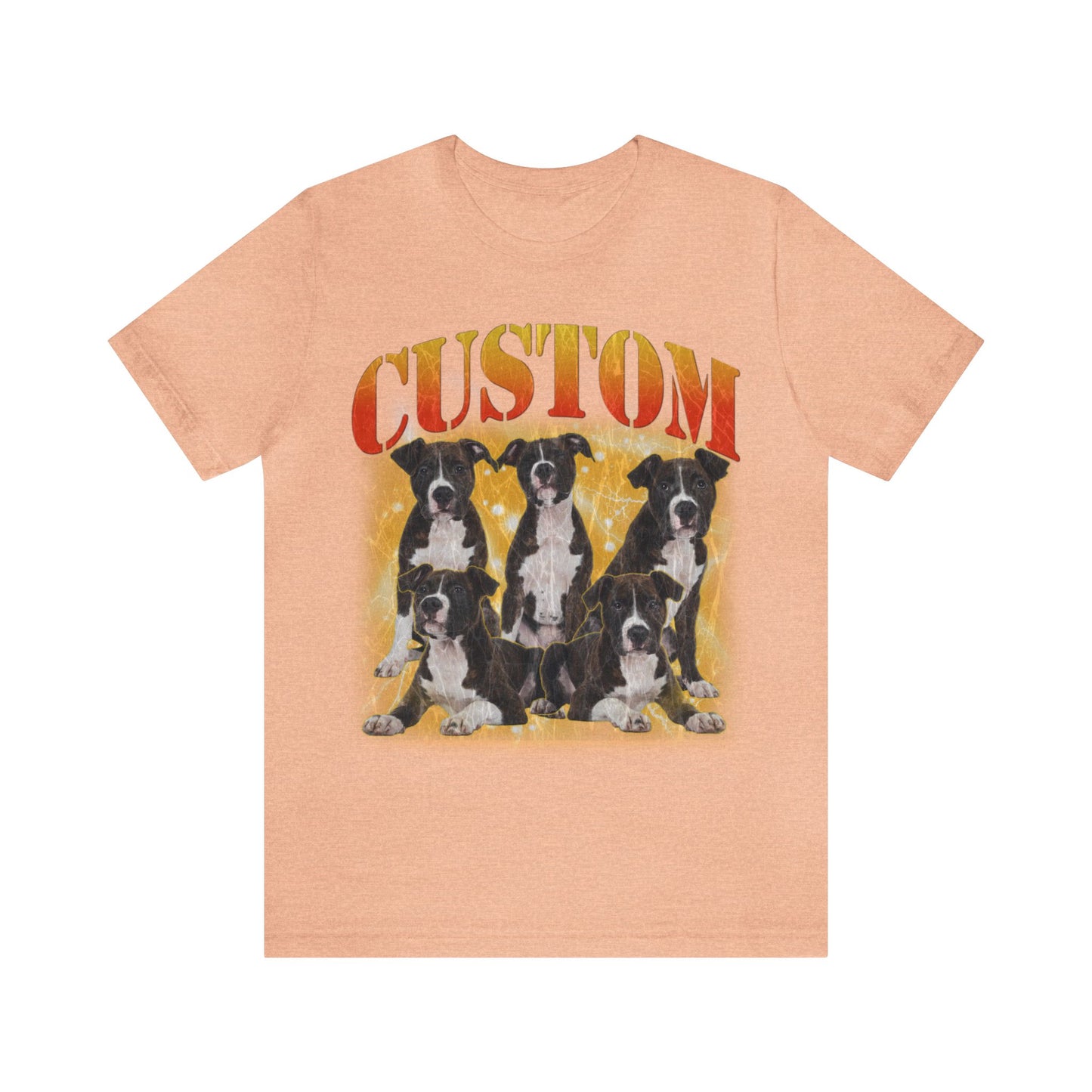 Retro Custom Your Own Bootleg Tee, Custom Cat Bootleg Tee, Custom Dog Bootleg Tee, Custom dog portrait, Vintage Graphic 90s Tshirt, T1390