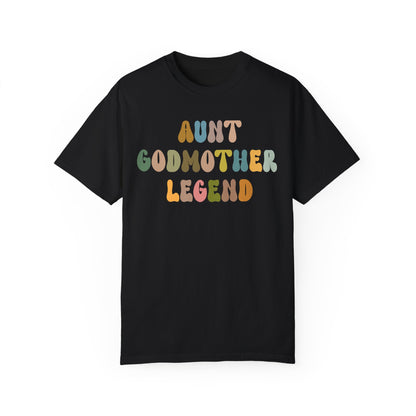 Aunt Godmother Legend Shirt for Aunt, Cute Godmother Gift from Goddaughter, Godmother Proposal, Retro Godmother Gift for Baptism, CC1033