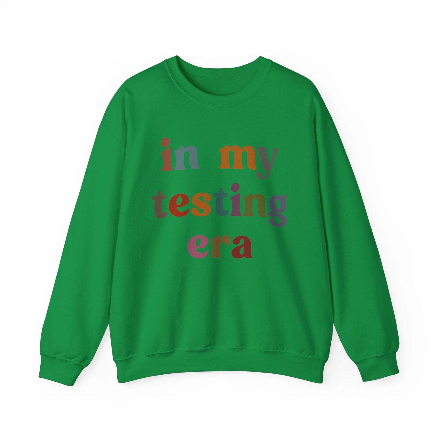 In My Testing Era Sweatshirt, Exam Day Sweatshirt, Funny Teacher Sweatshirt, Teacher Appreciation Gift, Gift for Best Teachers, S1304