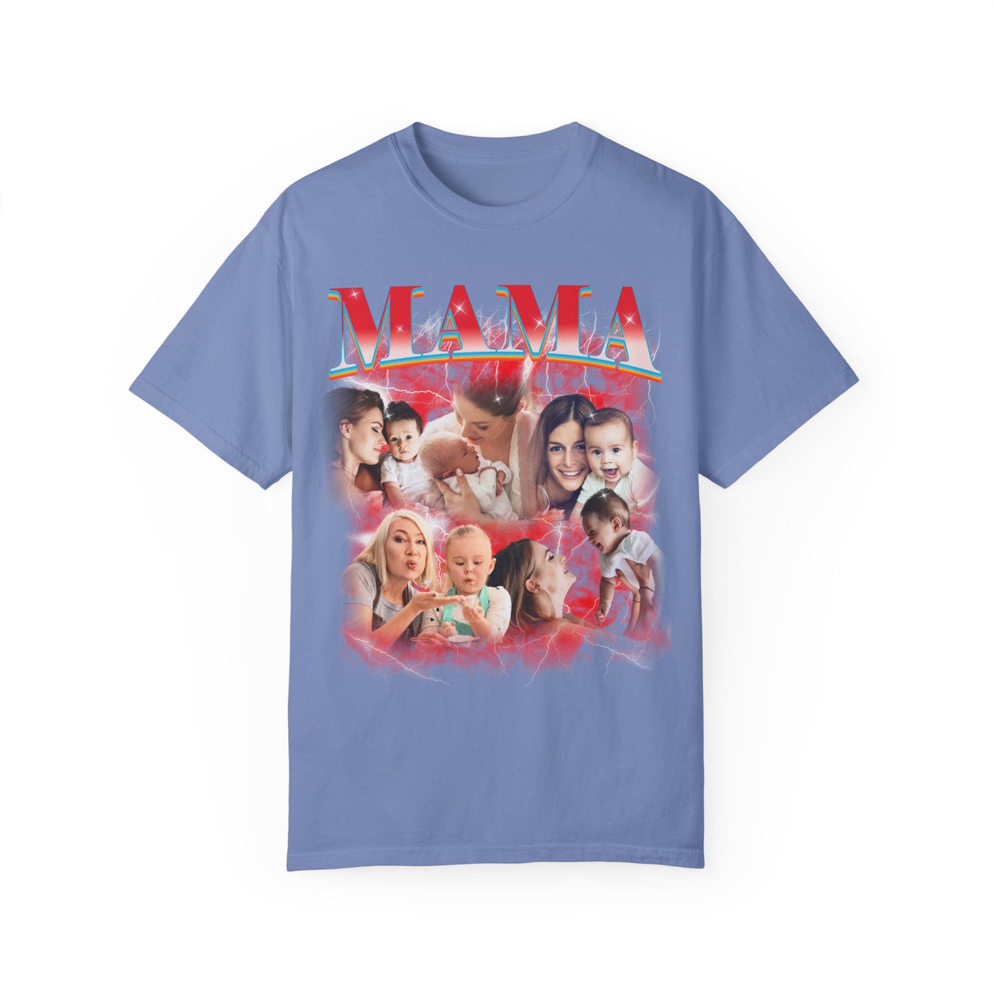 Custom Bootleg Rap Mama Shirt, Custom Photo Mama Shirt, Mom Shirt With Kid Face Photos, Custom Mom Tee, Personalized Mom Gifts,  CC1625