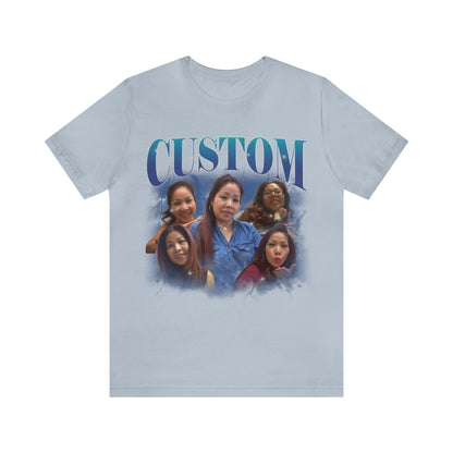 Custom Your Own Bootleg Tee, Retro Custom Bootleg Rap Tee, Custom Your Photo, Insert Your Design, Vintage Graphic 90s Tshirt, T1382