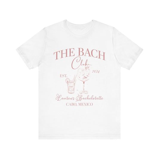 Custom The Bach Club Shirt, Custom Location Bachelorette Shirt, Personalized Bride Shirt, Future Bride Shirt for Bridal Party, 1 T1494 UK