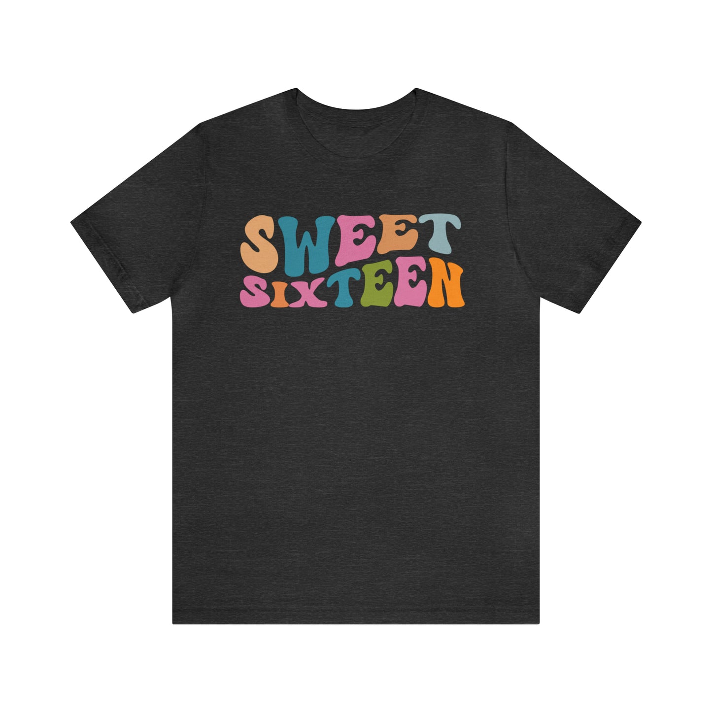 Sixteenth Birthday Gift, Sweet Sixteen Shirt for 16th Birthday Party, Cute Sweet 16 Gift for 16th Birthday TShirt for Daughter, T476