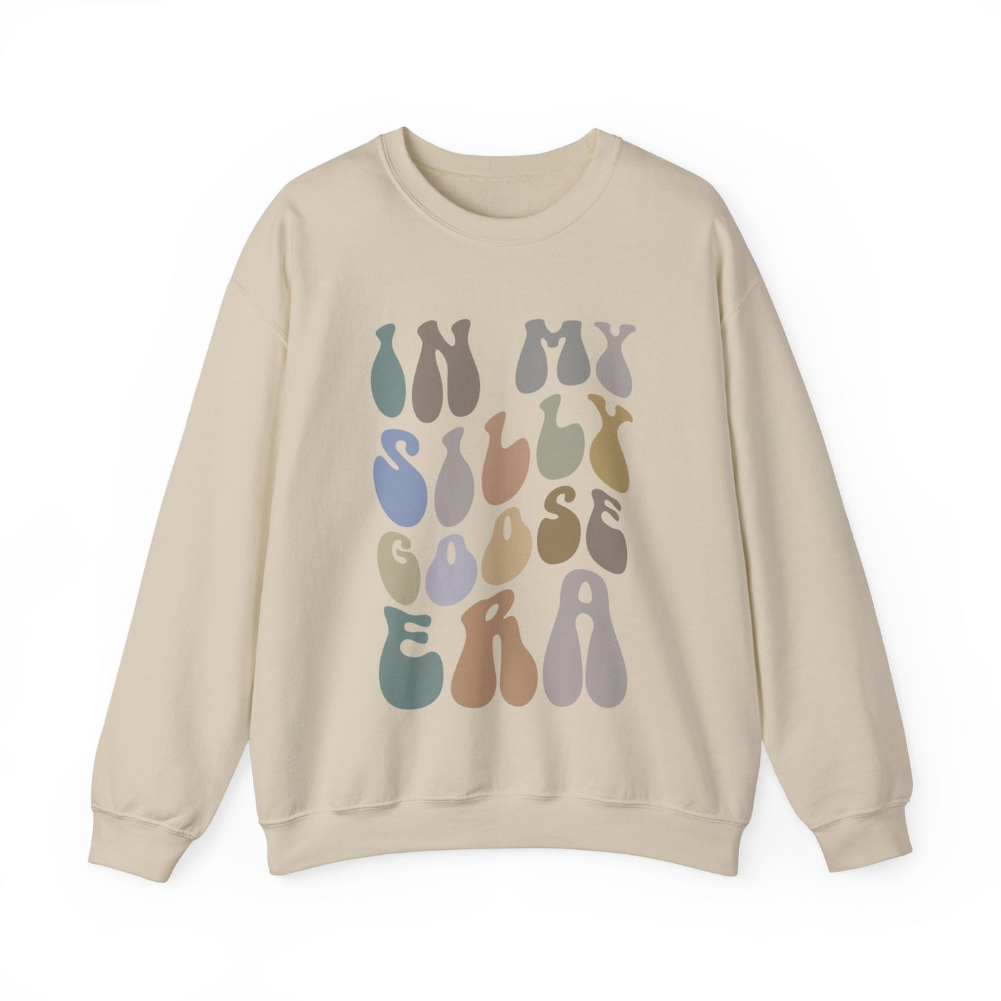 In My Silly Goose Era Sweatshirt, Funny Sweatshirt for Women, Gift for Silly Women Funny Goose Sweatshirt, Silly Goose Sweatshirt, S1453