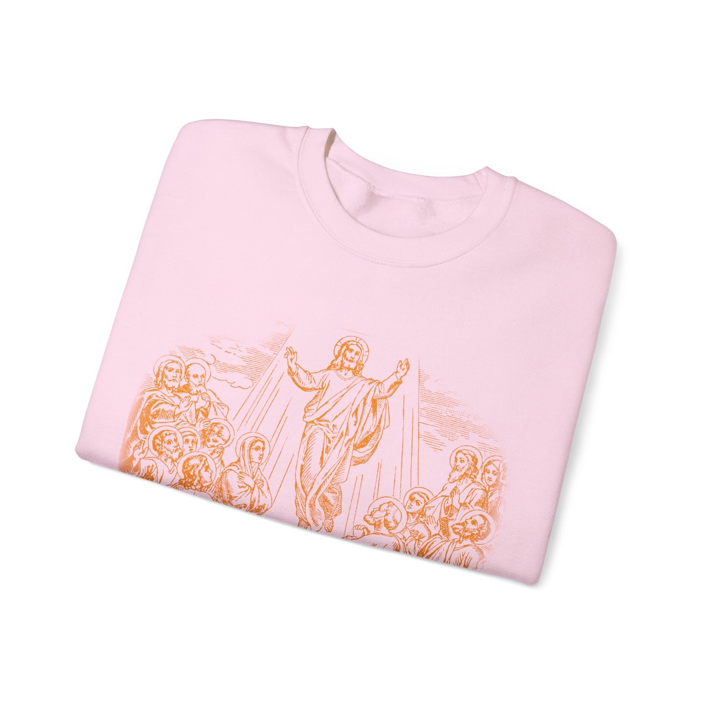 Vintage The Ascent of Jesus Into Heaven On The Fortieth Day After The Resurrection Sweatshirt, Christian gifts, Religious Sweatshirt, S1591