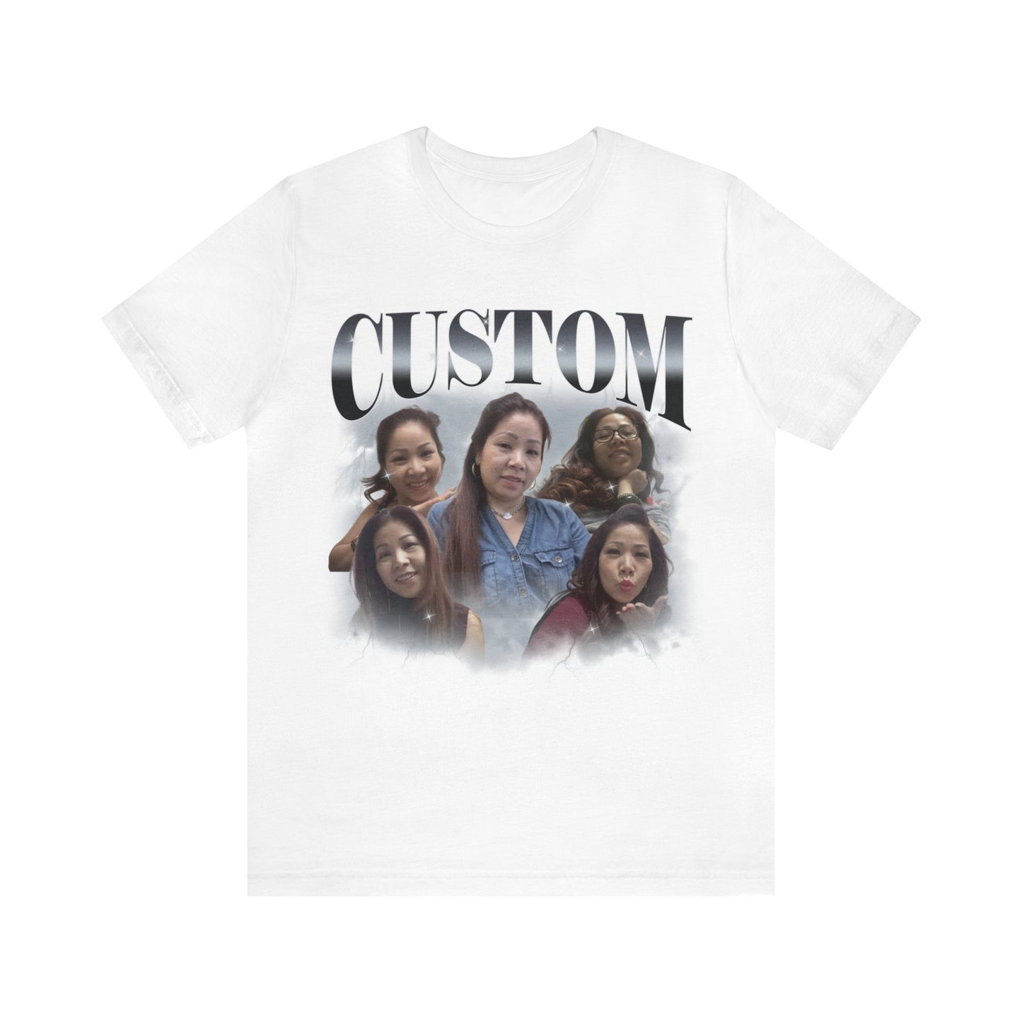 Custom Your Own Bootleg Tee, Retro Custom Bootleg Rap Tee, Custom Your Photo, Insert Your Design, Vintage Graphic 90s Tshirt, T1375