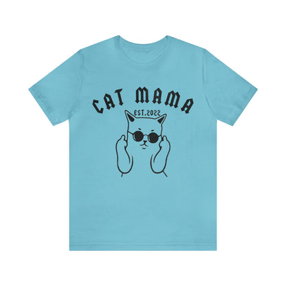 Custom Retro Cat Mom Shirt, Personalized Retro Cat Mom Shirt, Custom Cat shirt, Cat Mom Christmas Gift, Cat Lovers Shirt, T1255