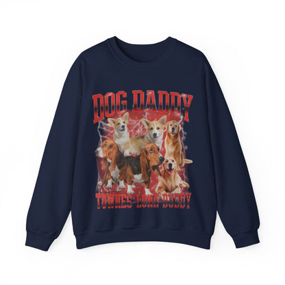 Retro Custom Bootleg Dog Daddy Sweatshirt, Retro Custom Bootleg Rap Dog Sweatshirt, Cat Lover Gift, Vintage Graphic 90s Sweatshirt, S1415