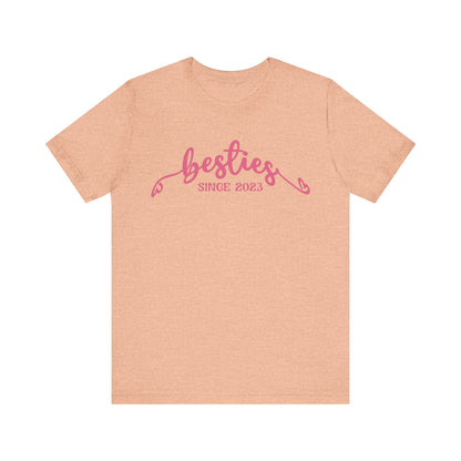 Personalized Best Friends Shirt, Custom Bestie Shirt, Matching Gift for Besties, BFF Shirt for Women, Friendship Gift, Besties Shirt, T1571