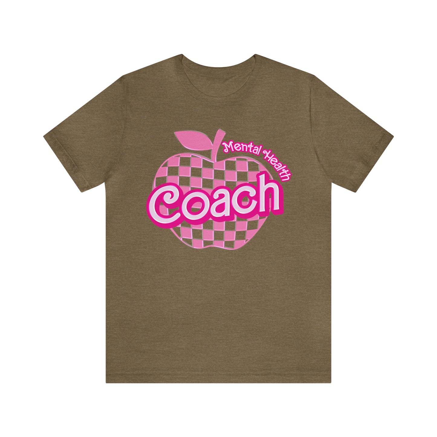 Mental Health Coach shirt, Pink Sport Coach Shirt, Colorful Coaching shirt, 90s Cheer Coach shirt, Back To School Shirt, Teacher Gift, T823