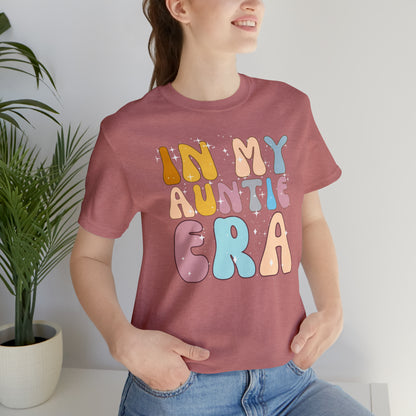 Aunt Gift from Niece, In My Auntie Era Shirt, Auntie Shirt, Gift for Aunts, Favorite Aunt Shirt, Cool Aunt Shirt, T276