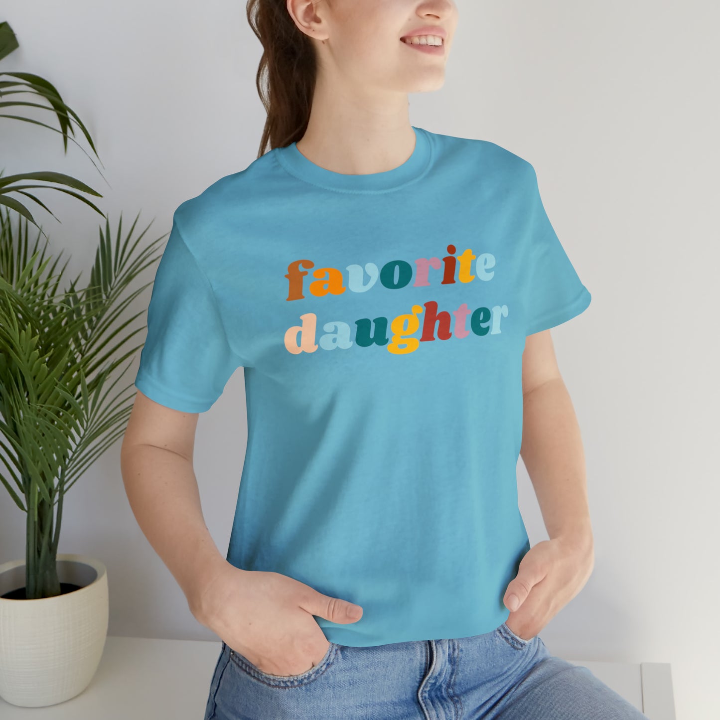 Funny Daughter Gift from Mom, Favorite Daughter Shirt for Daughter, Cute Birthday Gift for Daughter, T230