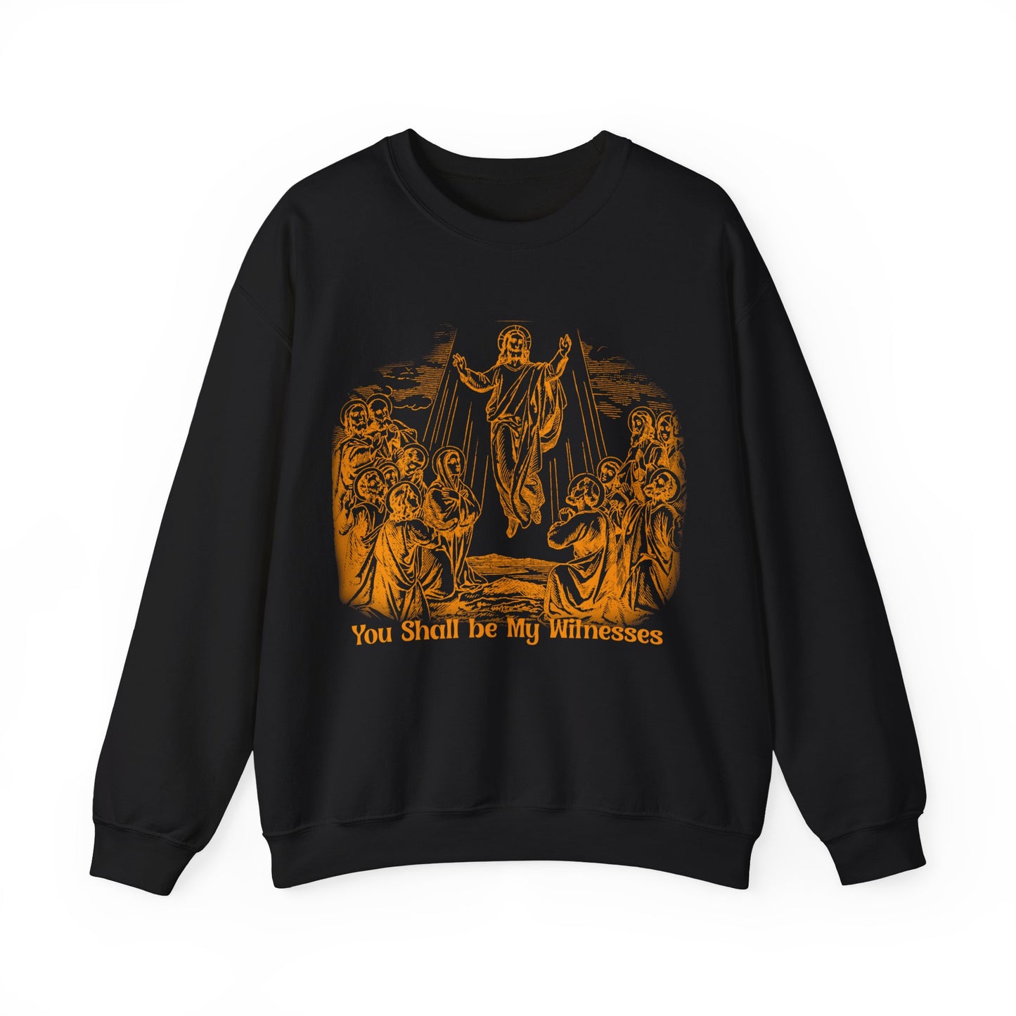 Vintage The Ascent of Jesus Into Heaven On The Fortieth Day After The Resurrection Sweatshirt, Christian gifts, Religious Sweatshirt, S1591