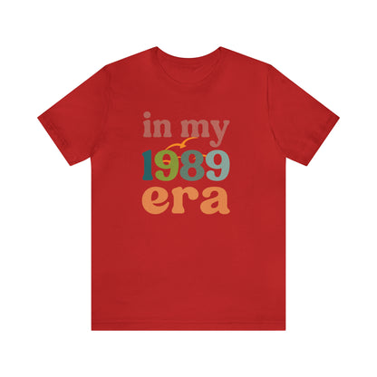 In My 1989 Era Shirt, 1989 Seagull Tshirt, Eras Shirt, 1989 TV, Gift For Her, Comfort Colors, T560