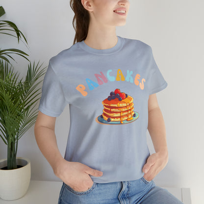 Pancakes Shirt, Pastry Chef Shirt, Baking Mom Shirt, Retro Pancakes Shirt, Pancake Lover Shirt, T271