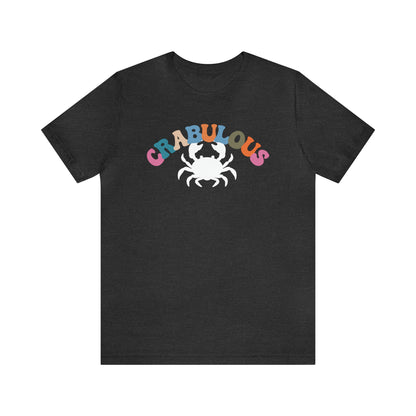 Crab Shirt for Her, Crabulous Shirt, Crab Shirt, Beach Shirt, Summer Vibe Shirt, Crab Hunt Shirt, Sea Life Shirt, Ocean Shirt, T477
