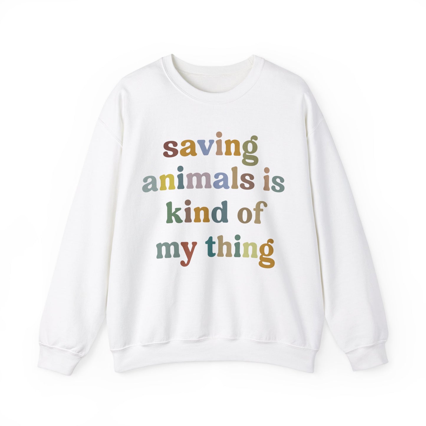Saving Animals Is Kind Of My Thing Sweatshirt, Animal Rescue Sweatshirt, Pet Adoption Sweatshirt, Dog Mom Sweatshirt, Fur Mama T-Shirt, S999