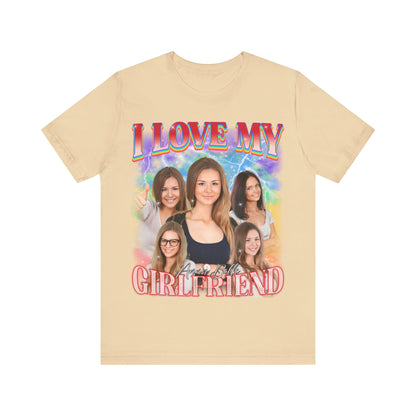 I Love My Girlfriend LGBTQIA+ Pride Shirt, Custom Bootleg Rap Tee Gay Rights Gift Equality Shirt LGBTQ Supporter Shirt Rainbow Shirt, T1633