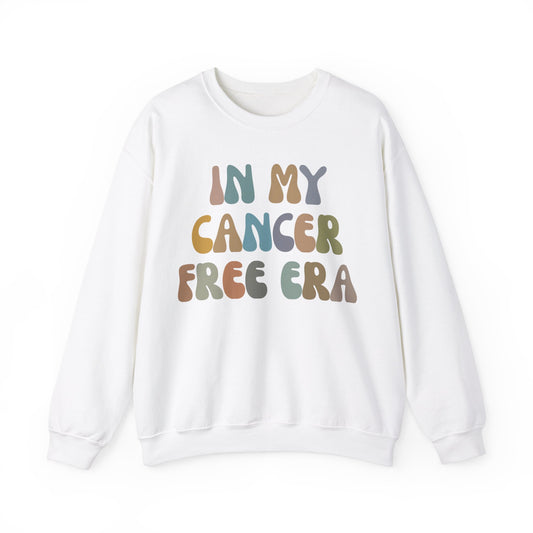 In My Cancer Free Era Sweatshirt, Breast Cancer Awareness Sweatshirt, Beat the Cancer Sweatshirt, Cancer Survivor Sweatshirt, S1410