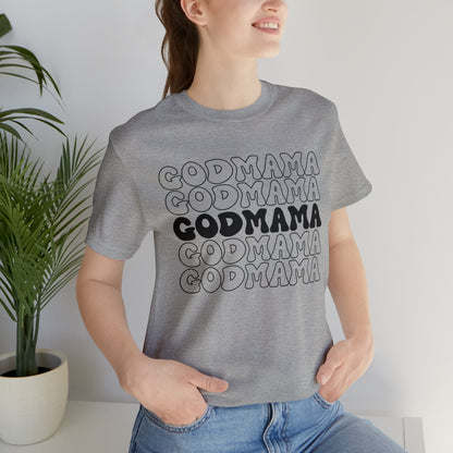 Retro Godmother Shirt for Mother's Day, Godmother Gift from Goddaughter, Cute Godmama Gift for Baptism, God Mother Proposal, T249