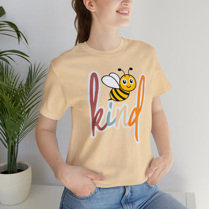 Cute Bee Kind T-Shirt for Boho Birthday Gift, Retro Bee Kind Shirt, Bee Kind TShirt for Her, T366