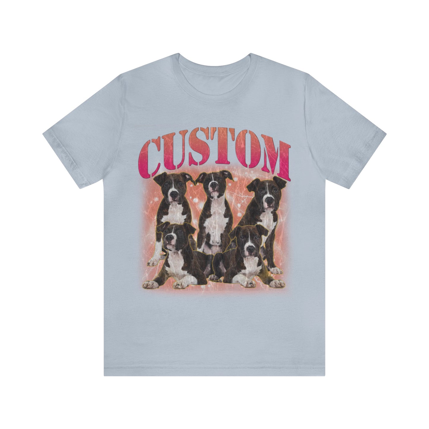 Retro Custom Your Own Bootleg Tee, Custom Cat Bootleg Tee, Custom Dog Bootleg Tee, Custom dog portrait, Vintage Graphic 90s Tshirt, T1393