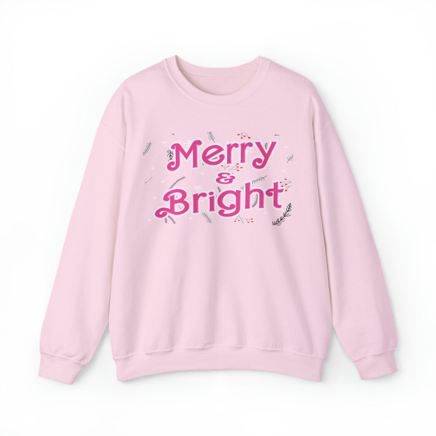 Pink Christmas Sweatshirt, Pink Christmas tree sweatshirt, Pink Doll Christmas, Dreaming of a pink Christmas, Doll sweatshirt, SW913