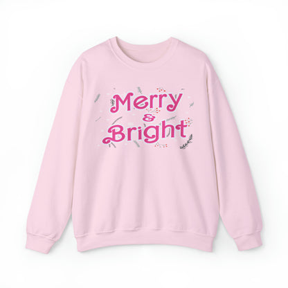 Pink Christmas Sweatshirt, Pink Christmas tree sweatshirt, Pink Doll Christmas, Dreaming of a pink Christmas, Doll sweatshirt, SW913