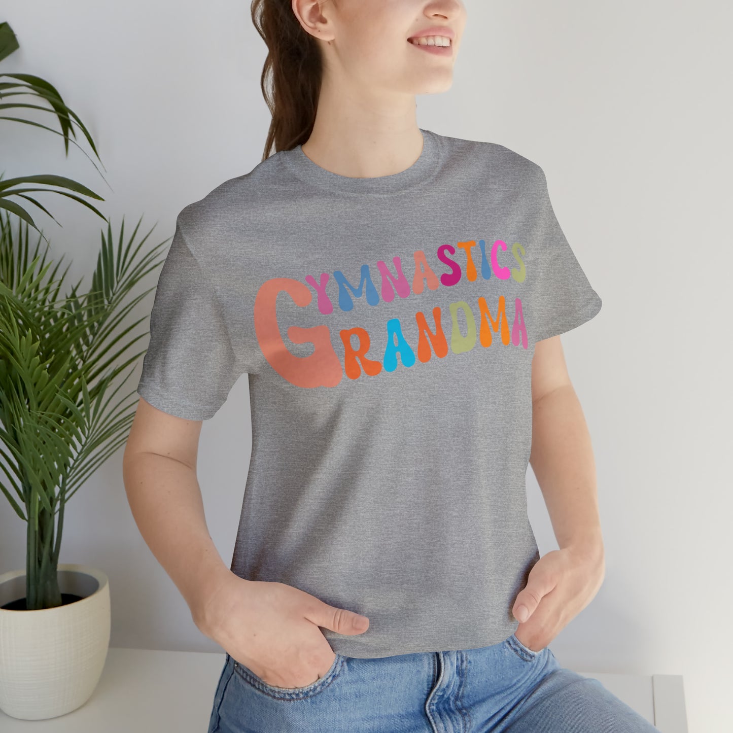 Retro Gymnastic Grandma Shirt, Gymnastic Grandma Shirt, Sports Grandma Shirt, Cute Gymnastic Shirt for Grandma, T487