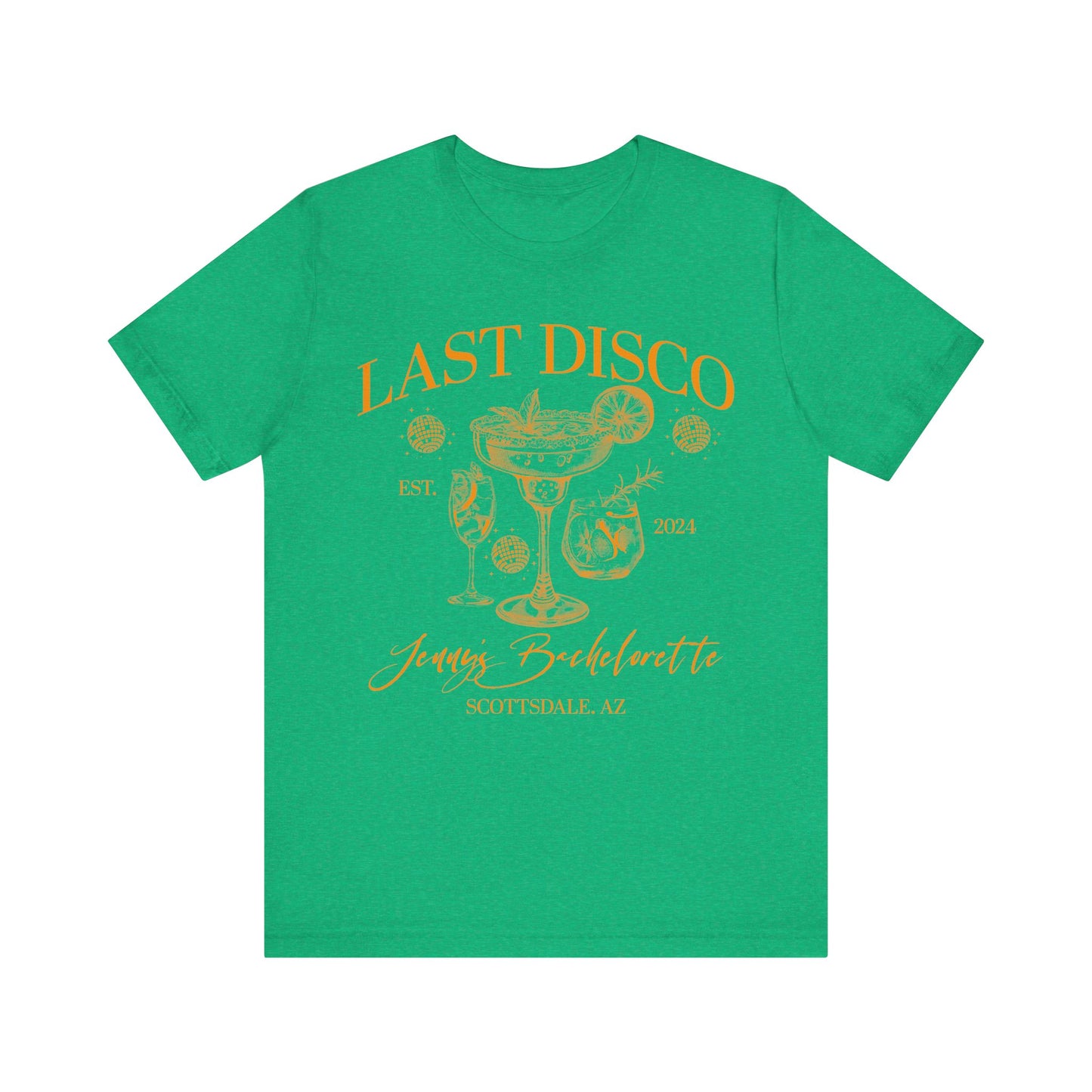 Last Disco Shirt, Disco Bride Dancing Queens Shirt, Custom Location Bridal Party Shirt, Bridal Shower, Disco Bach Bride To Be Gifts, 1 T1565