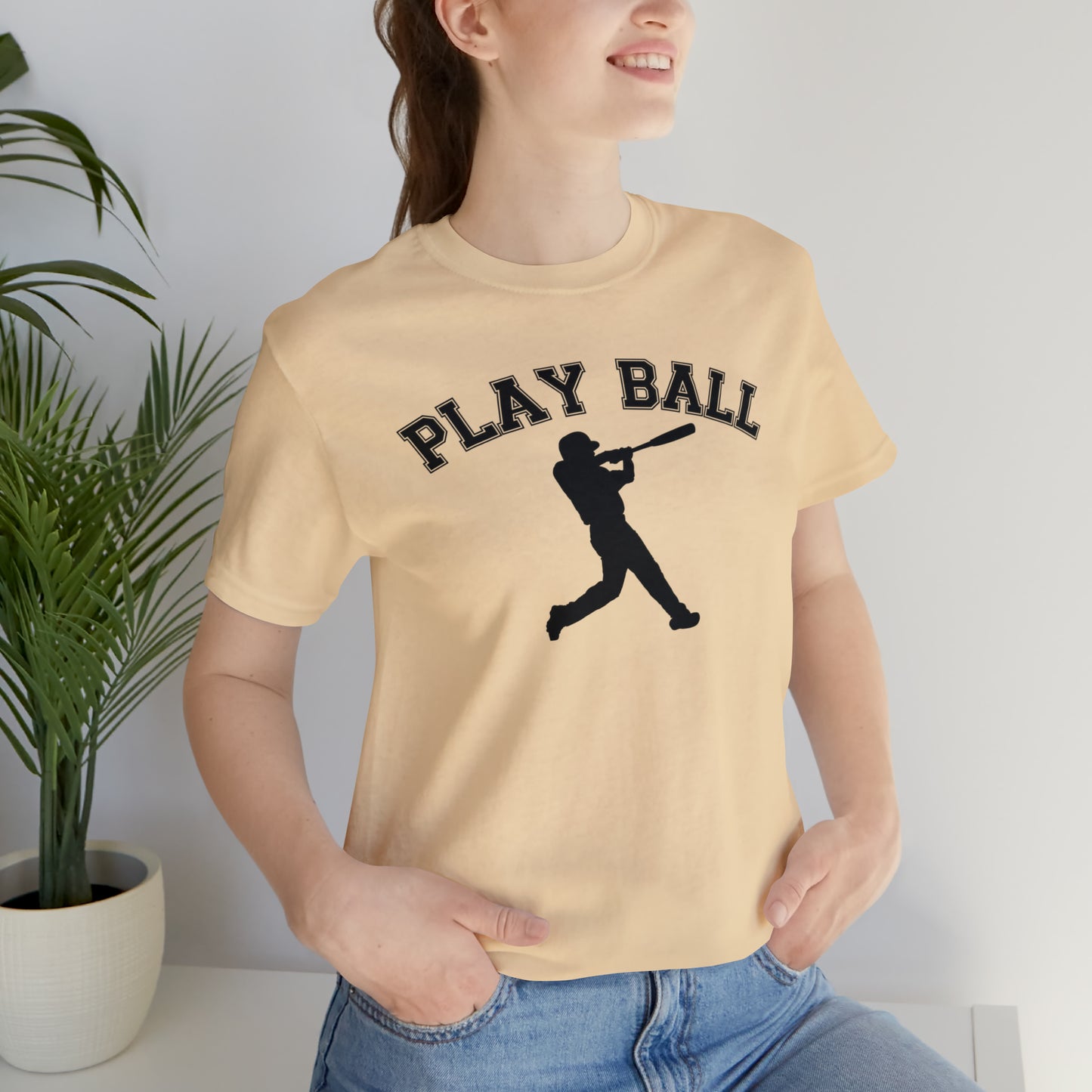 Baseball Game Fan Shirt for Her, Play Ball Shirt, Game Day Shirt, Cute Baseball Shirt for Women, Baseball Shirt for Women, T394