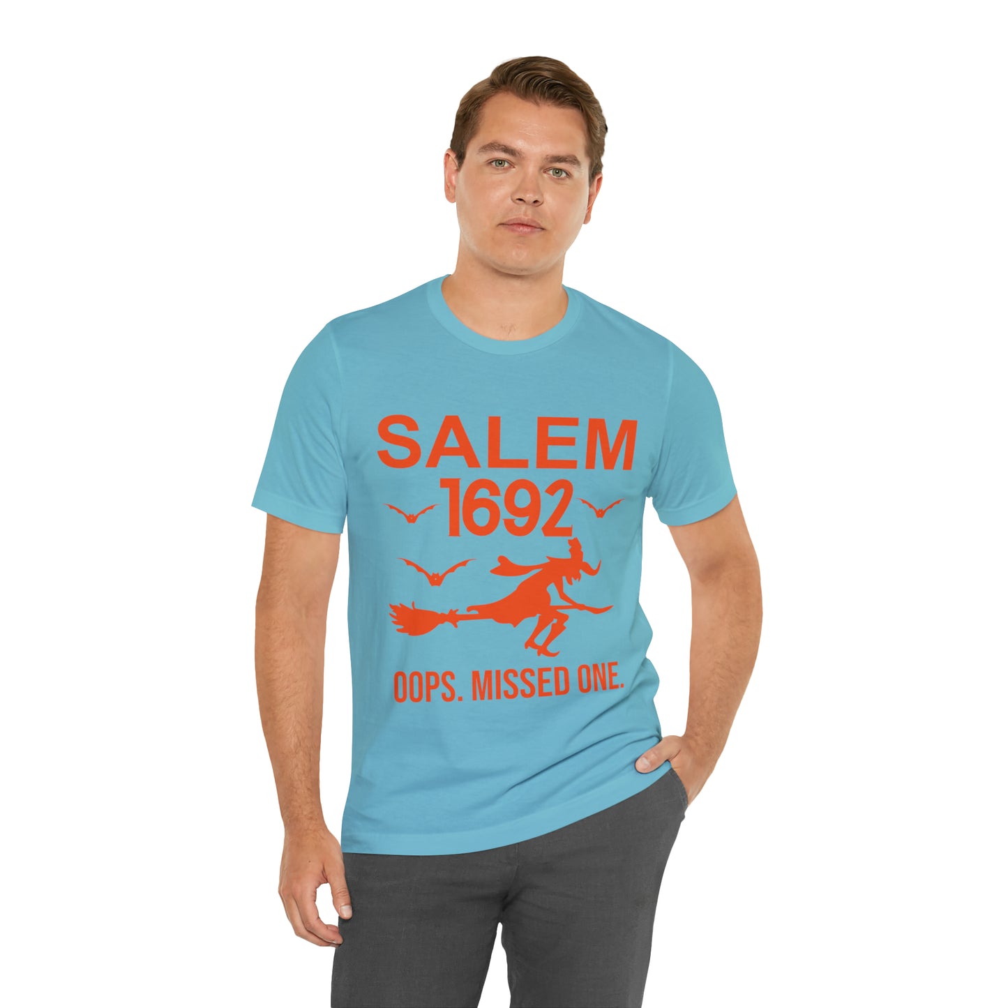 They Missed One Salem Witch Shirt 1692, Halloween Gift TShirt, Spooky Season Halloween Costume Shirt, T538