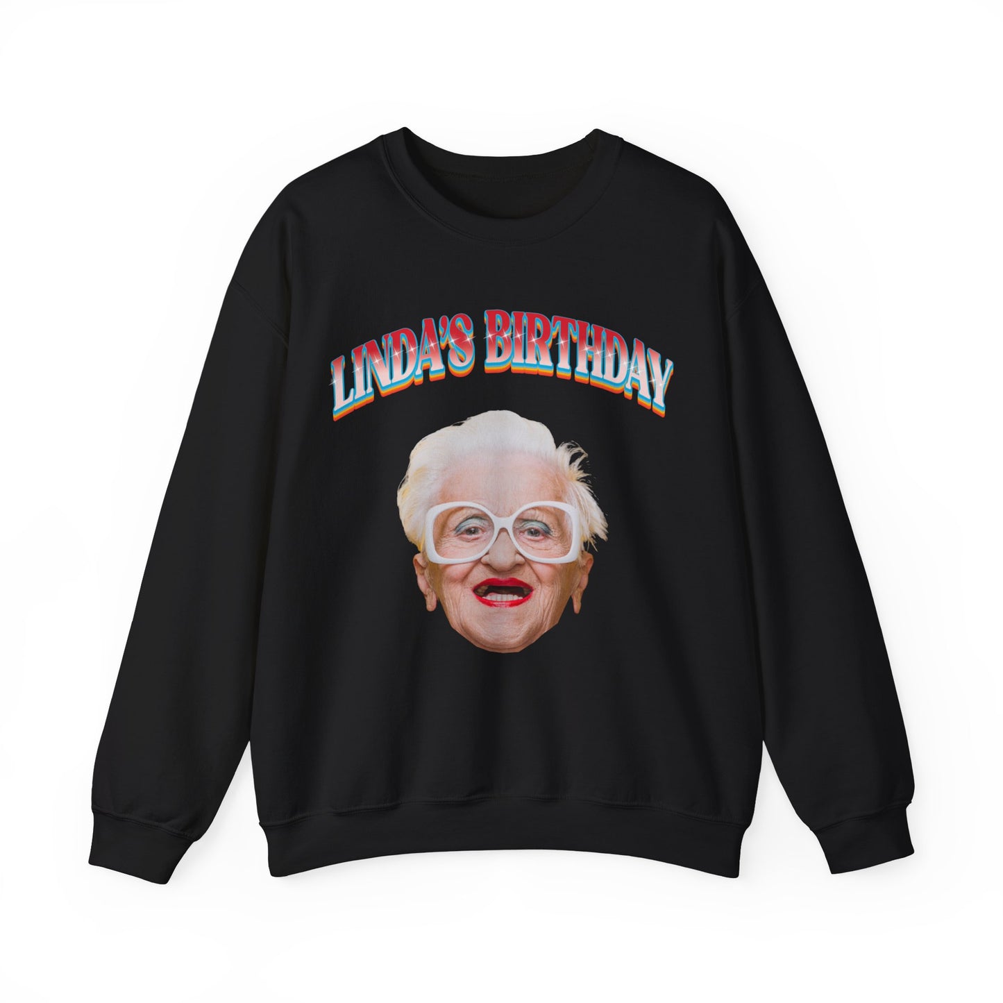 Custom Face Birthday Sweatshirts, Funny Birthday Matching Sweatshirts, Birthday Photo Sweatshirts, Birthday Party Group Sweatshirts, S1650