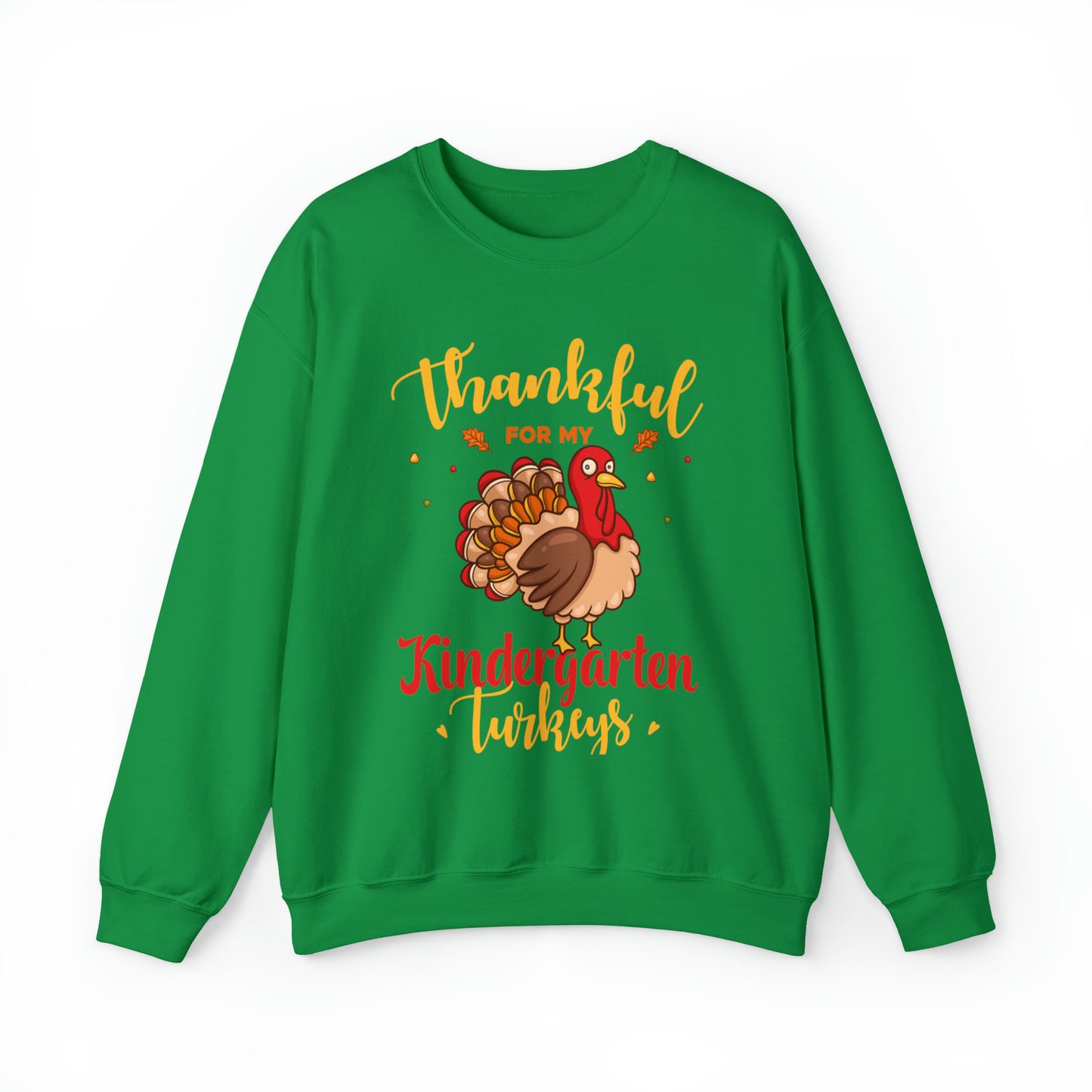 Thankful For My Kindergarten Turkey Sweatshirt, Thanksgiving Dinner Sweatshirt, Family Thanksgiving Shirt, Thanksgiving Turkey Shirt, SW860