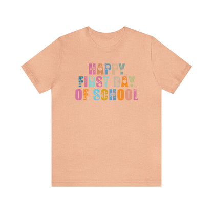 First Day of Class Shirt, Happy First Day Of School Shirt, Back To School Shirt, Retro Teacher Shirt, T504