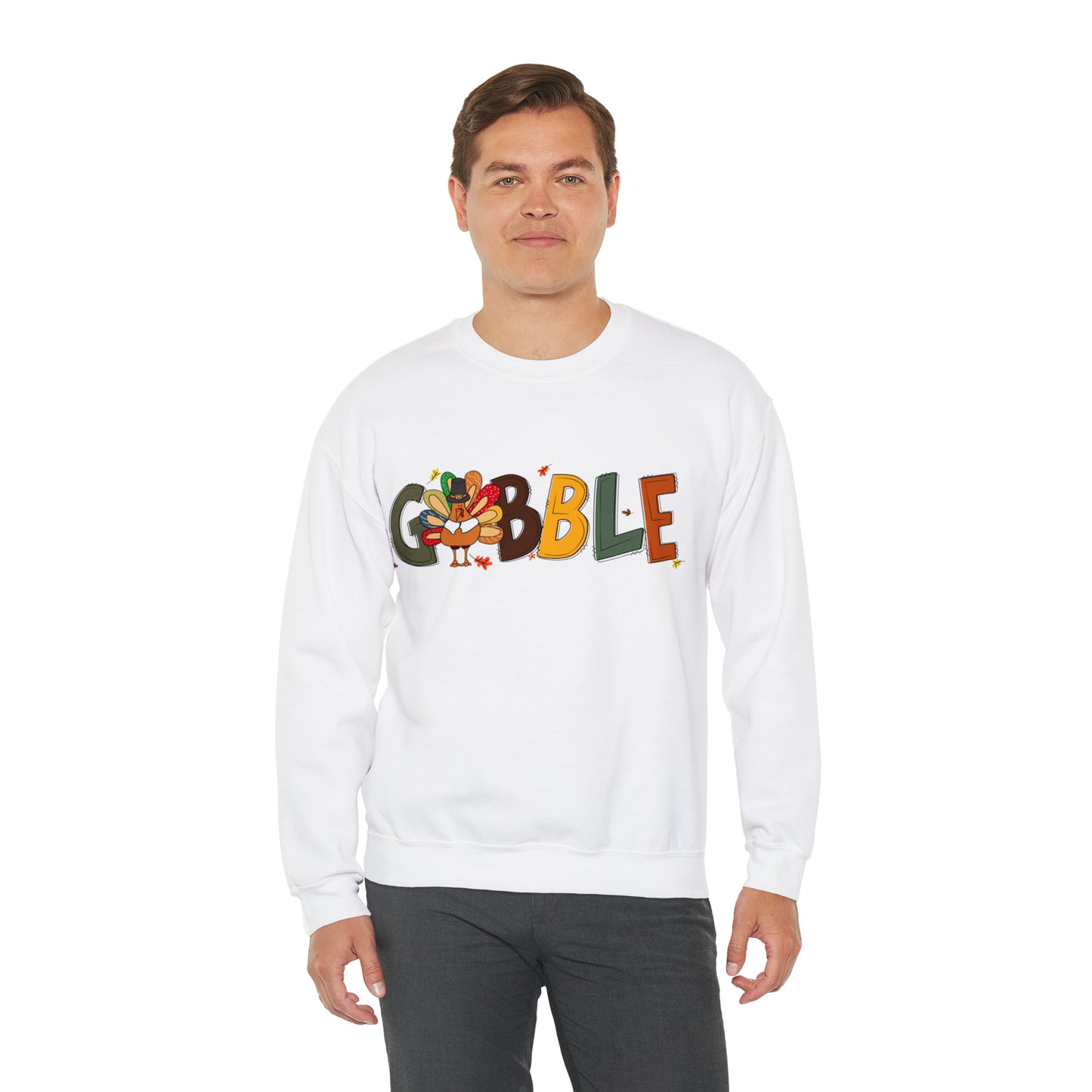 Gobble Sweatshirt, Gobble Turkey Sweatshirt, Thanksgiving Sweatshirt, Thanksgiving Dinner Sweatshirt, Family Thanksgiving Sweatshirt, S862