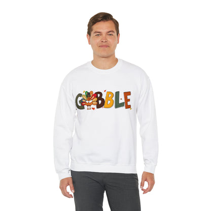 Gobble Sweatshirt, Gobble Turkey Sweatshirt, Thanksgiving Sweatshirt, Thanksgiving Dinner Sweatshirt, Family Thanksgiving Sweatshirt, S862