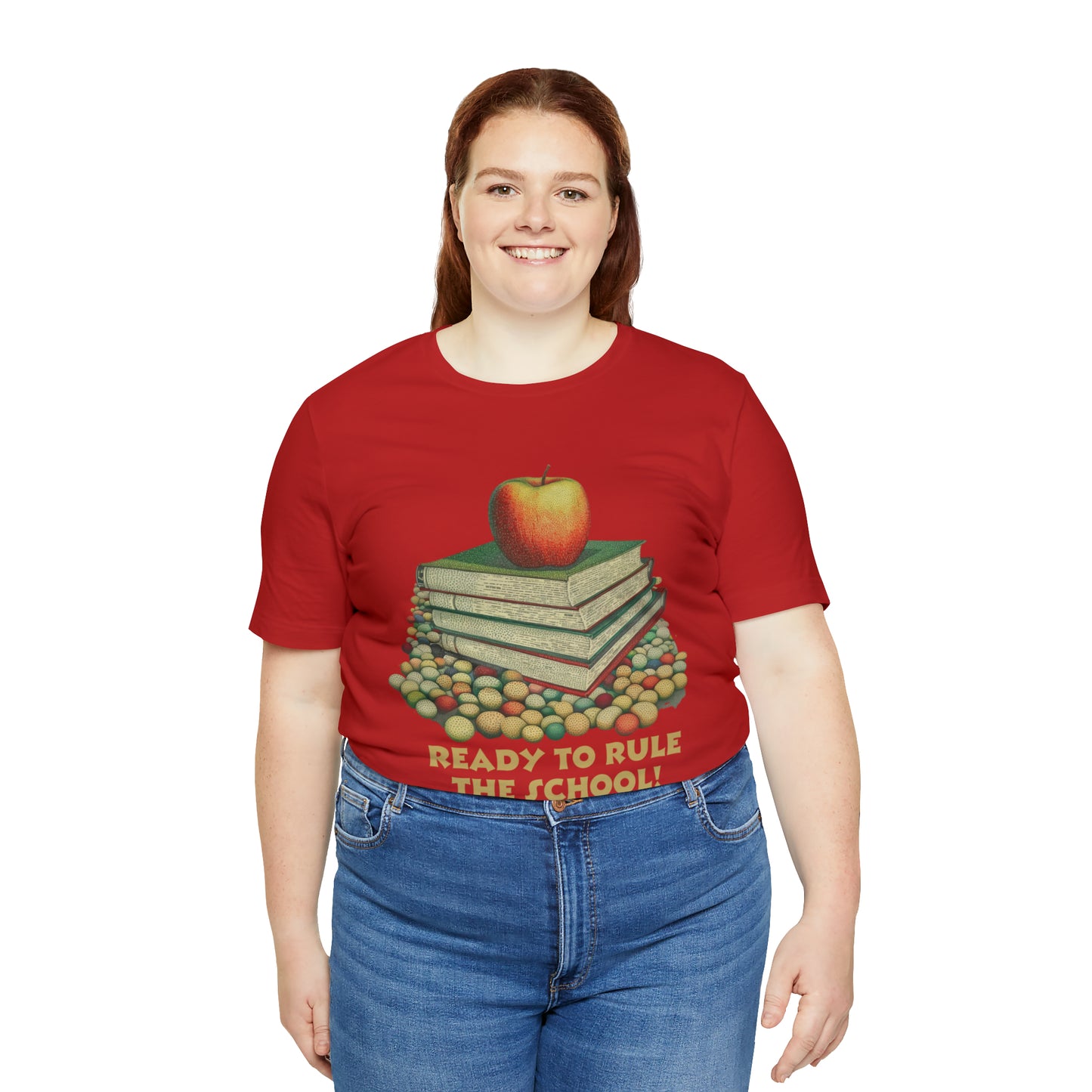 Back to school shirt funny for student - Ready to rule the school, T152