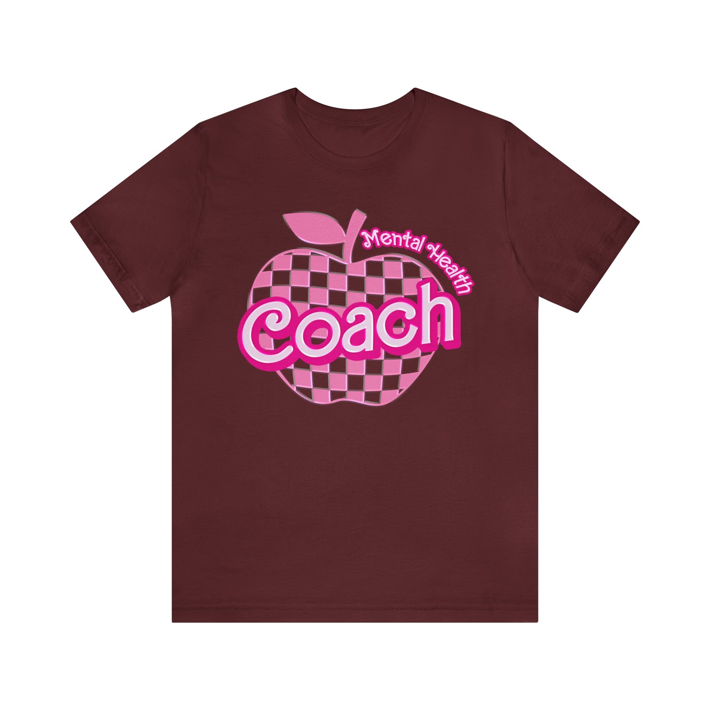 Mental Health Coach shirt, Pink Sport Coach Shirt, Colorful Coaching shirt, 90s Cheer Coach shirt, Back To School Shirt, Teacher Gift, T823