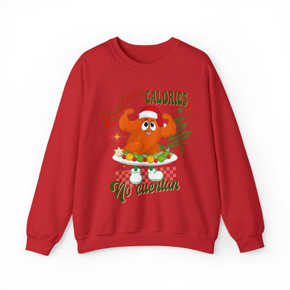 Christmas Calories No Cuentan Sweatshirt, Feliz Navidad Shirt, New Year Sweatshirt, Spanish Christmas Sweatshirt, Holiday Sweaters, SW876