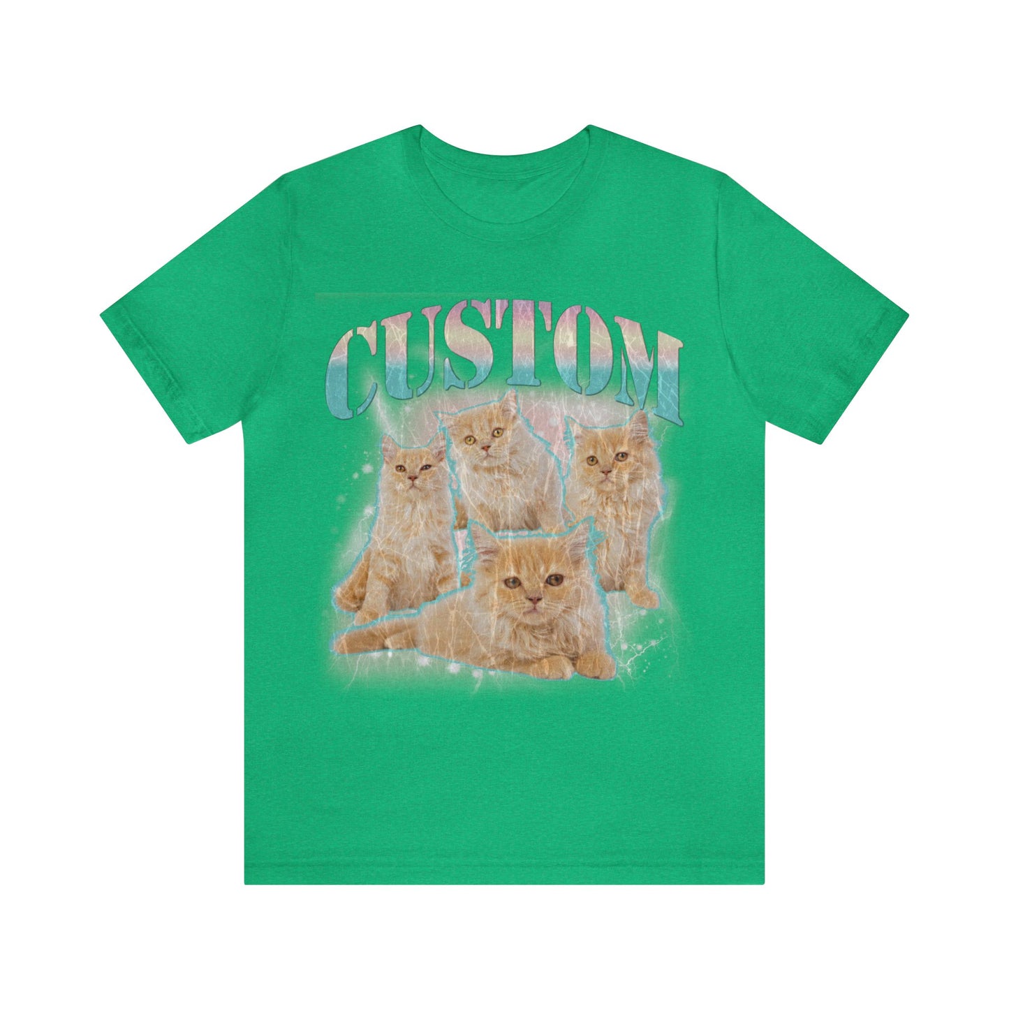 Retro Custom Cat Bootleg Tee, Custom Cat Shirt, Custom Cat Lover Gift, Custom dog portrait, Vintage Funny Cat Shirt, Bootleg Shirt, T1397