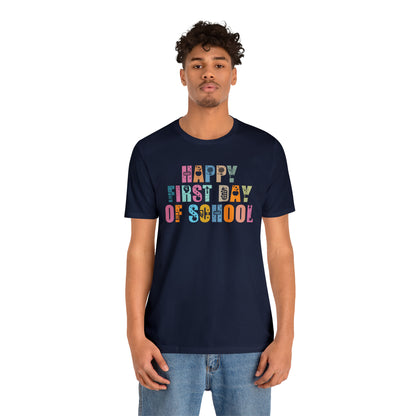 First Day of Class Shirt, Happy First Day Of School Shirt, Back To School Shirt, Retro Teacher Shirt, T504