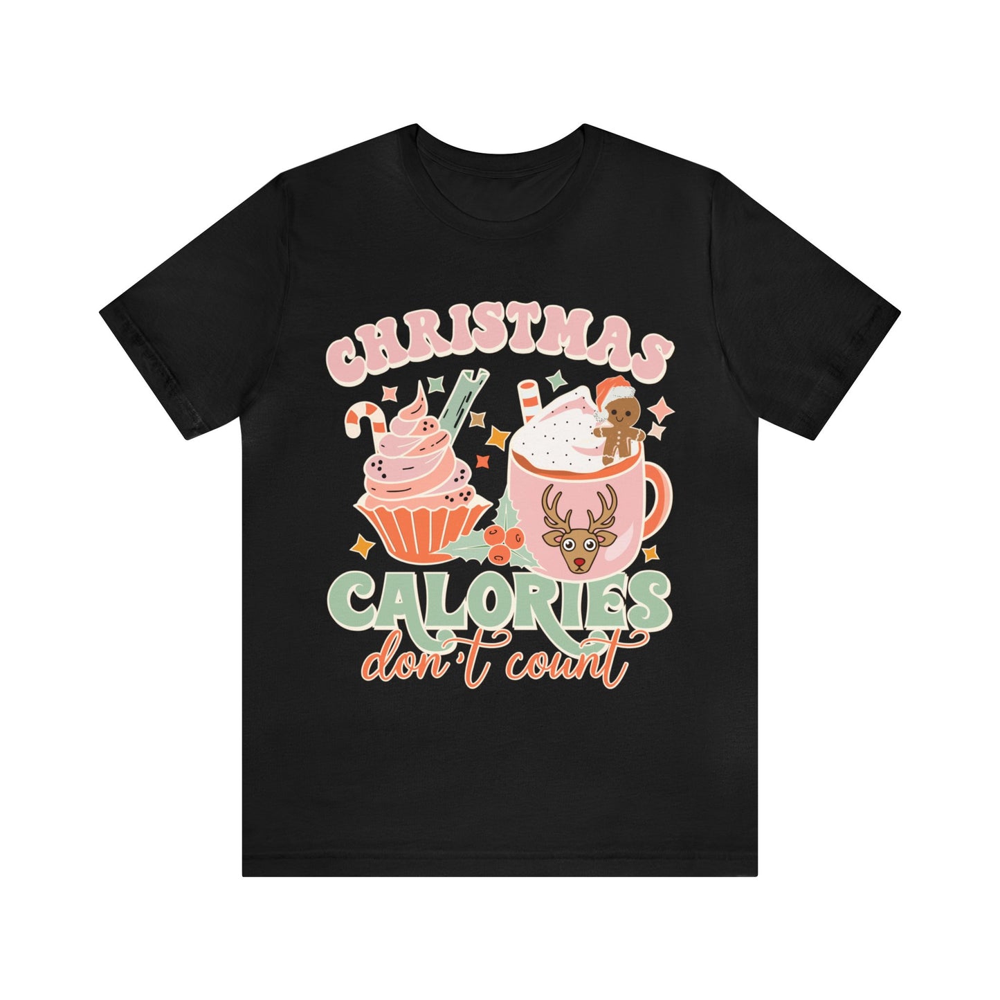 Christmas Calories Don't Count Shirt, Funny Christmas Shirt, Christmas Gift, Xmas calories shirt, Christmas calories, T870