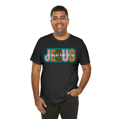 Retro Christian Tshirt, Jesus Tee for Christian Apparel, Christian Shirt for Women, T255