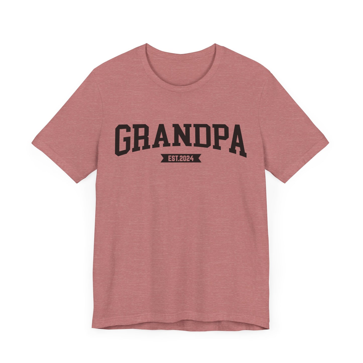 New Grandpa Est Shirt, Custom Father Day Shirt, Custom Fathers day Gift, Custom Grandpa Shirt , Grandpa Gift, Fathers Shirt Dad shirt, T1653