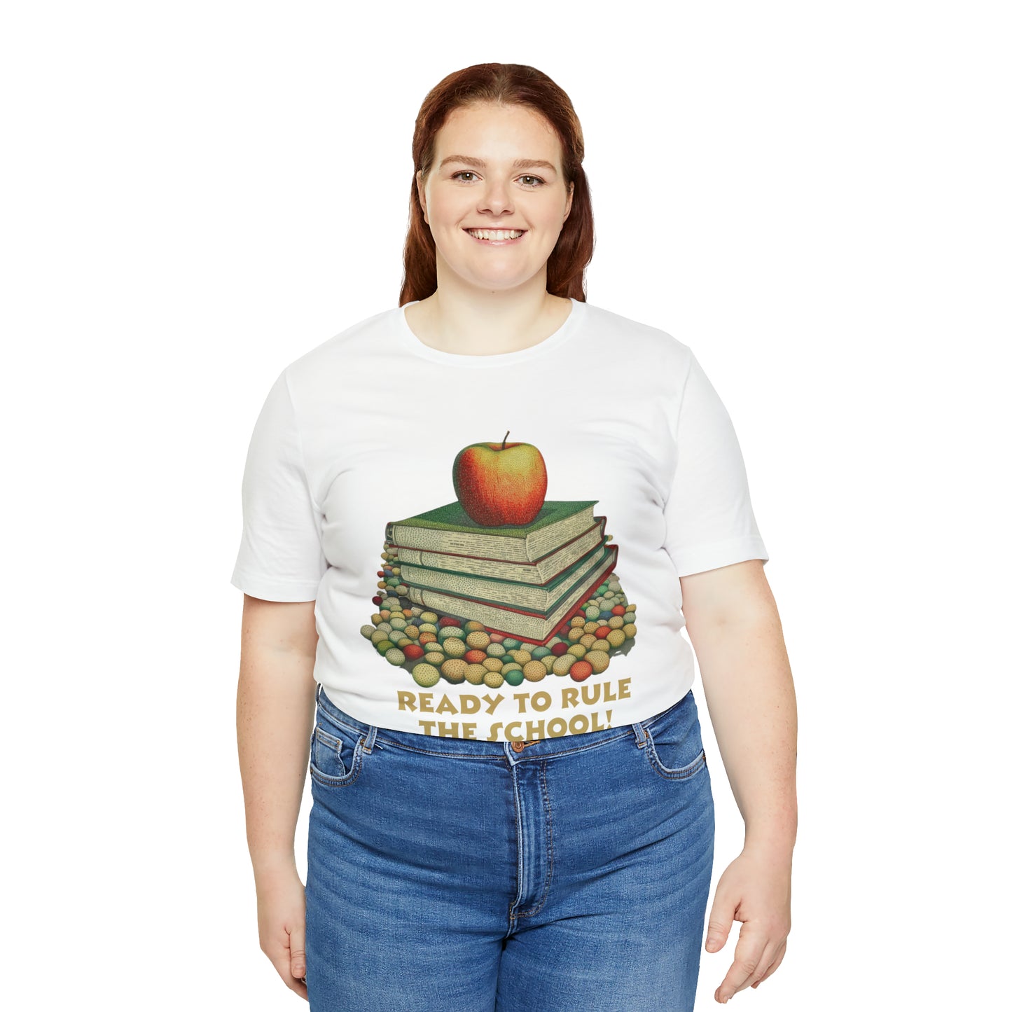 Back to school shirt funny for student - Ready to rule the school, T152