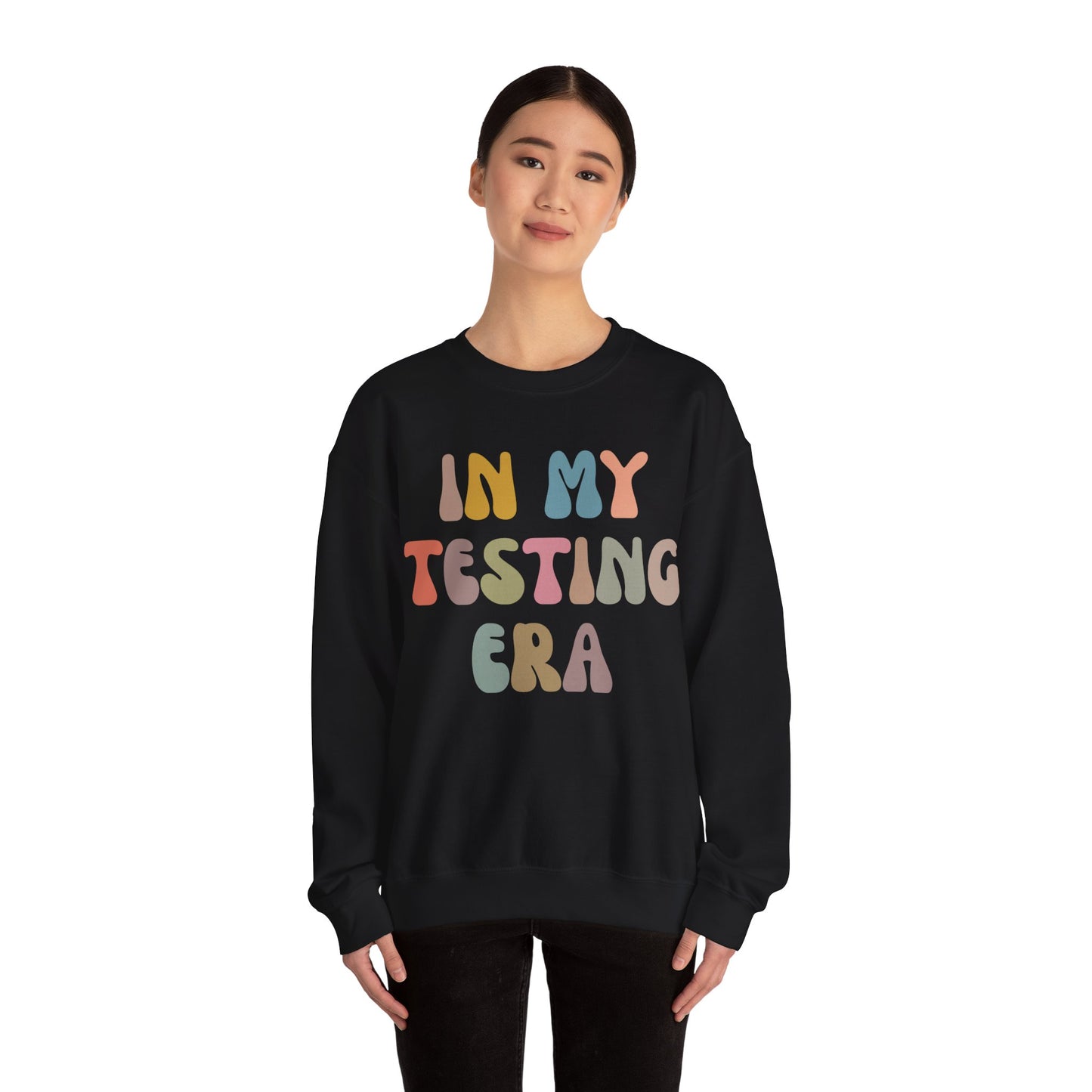 In My Testing Era Sweatshirt, Exam Day Sweatshirt, Funny Teacher Sweatshirt, Teacher Appreciation Gift, Gift for Best Teachers, S1302