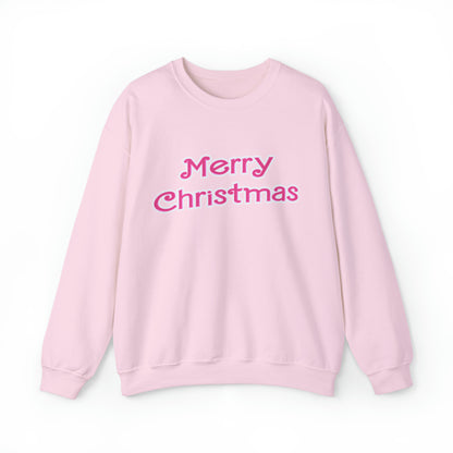 Pink Christmas Sweatshirt, Pink Christmas tree sweatshirt, Pink Doll Christmas, Dreaming of a pink Christmas, Doll sweatshirt, SW910