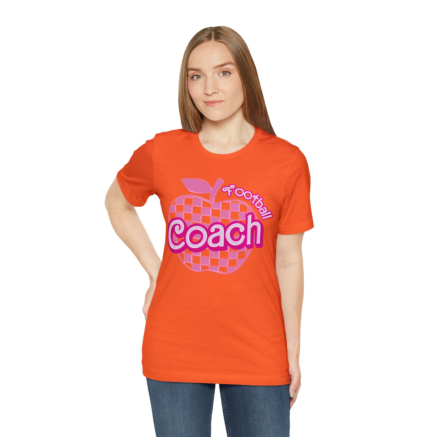 Football Coach shirt, Pink Sport Coach Shirt, Colorful Coaching shirt, 90s Cheer Coach shirt, Back To School Shirt, Teacher Gift, T820